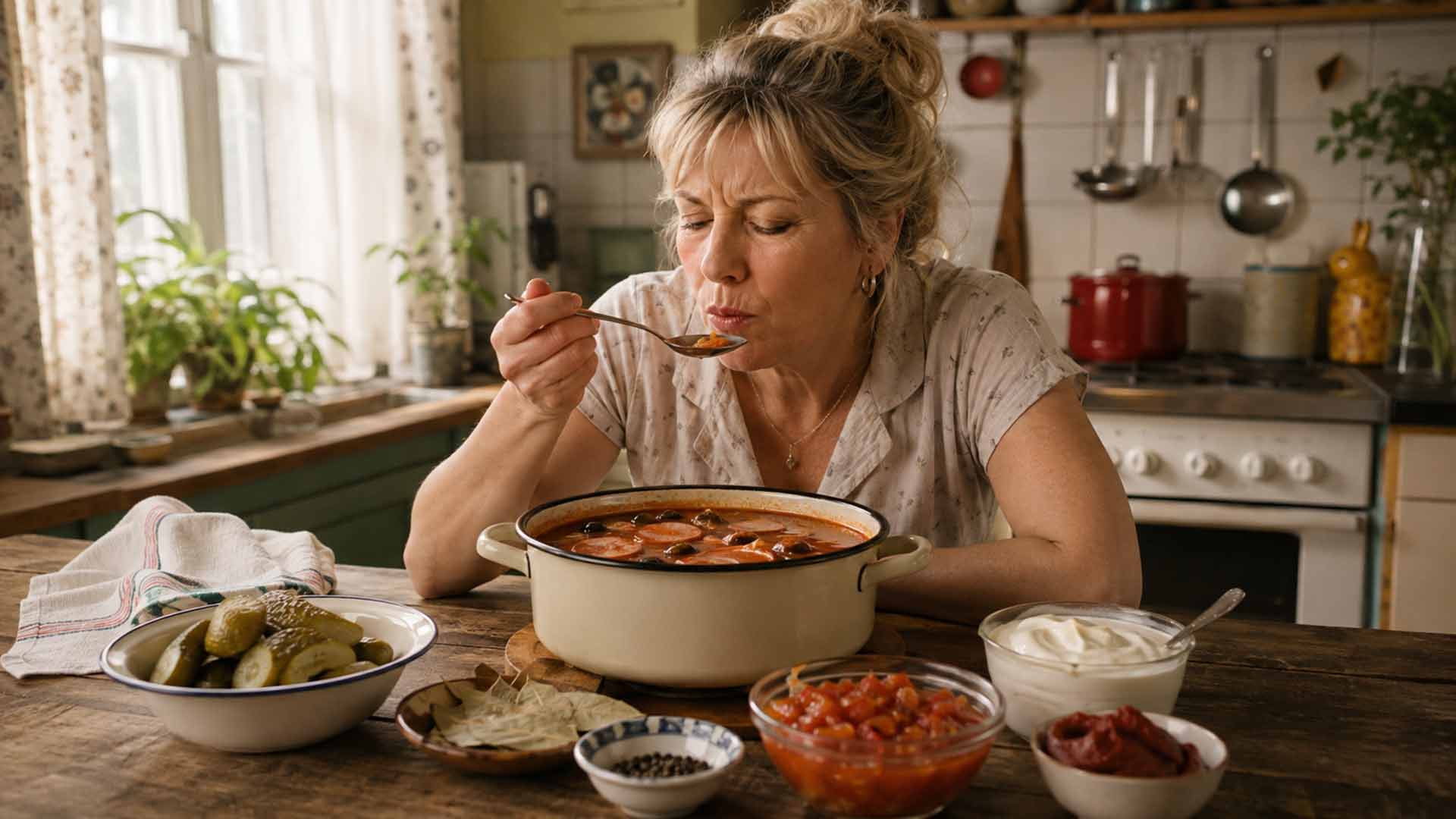 Soljanka schmeckt fad – Tipps zum richtigen Abschmecken einer DDR-Soljanka