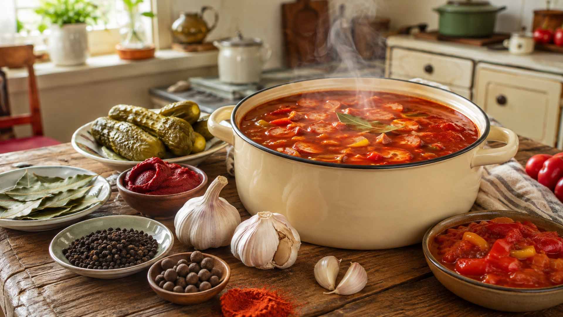 Die wichtigsten Gewürze für eine traditionelle DDR-Soljanka